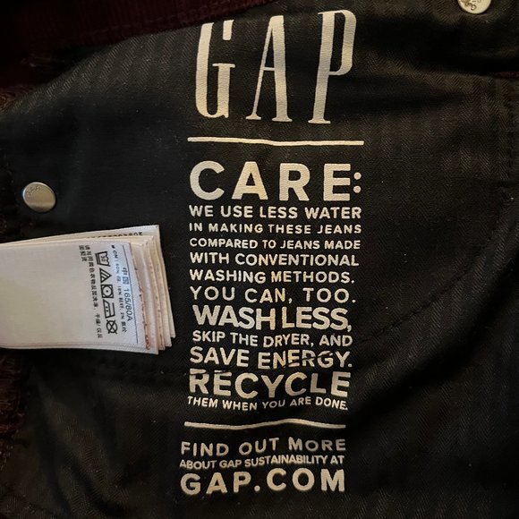 Gap 70’s Flare High-Rise Corduroy Pants Size 12 / 31 - Picture 5 of 13